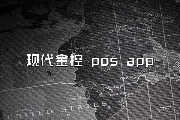 现代金控 pos app