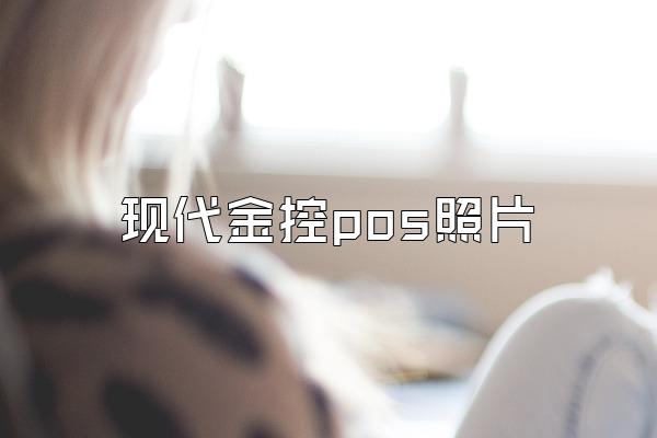 现代金控pos照片